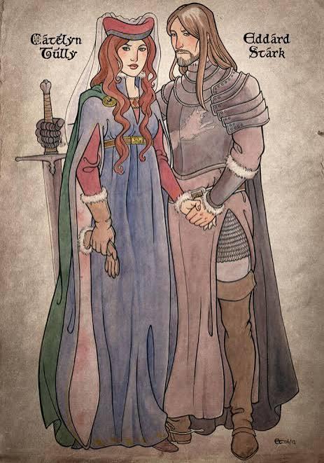 Catelyn Tully Eddard Stárk etobia