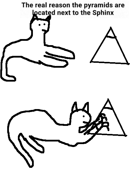 The real reason the pyramids are located next to the Sphinx