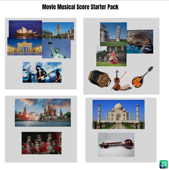 Movie Musical Score Starter Pack ANY