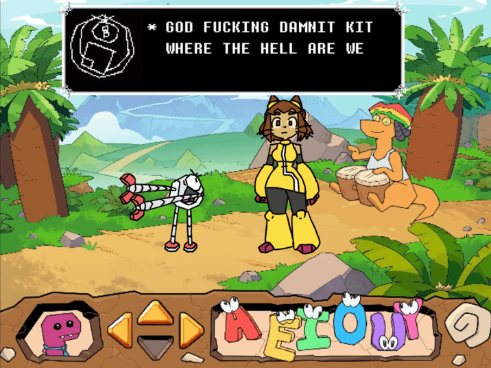 * GOD F------ DAMNIT KIT WHERE THE HELL ARE WE