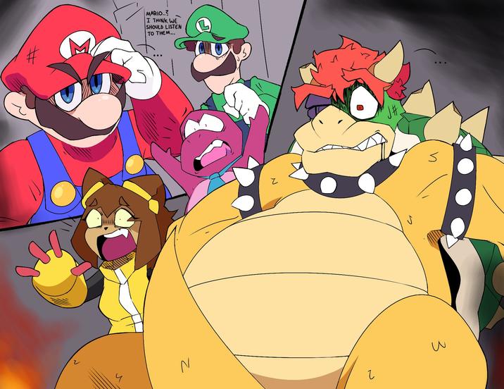 MARIO..? I THINK WE SHOULD LISTEN TO THEM... こ L S 3