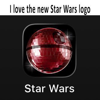 I love the new Star Wars logo Star Wars