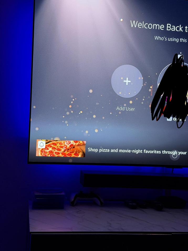 Welcome Back t Who's using this + Add User Shop pizza and movie-night favorites through your