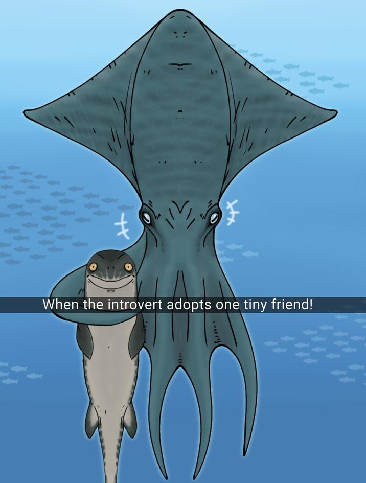 When the introvert adopts one tiny friend! 1,1000