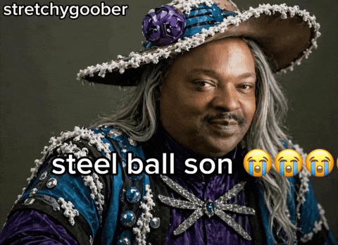 stretchygoober steel ball son