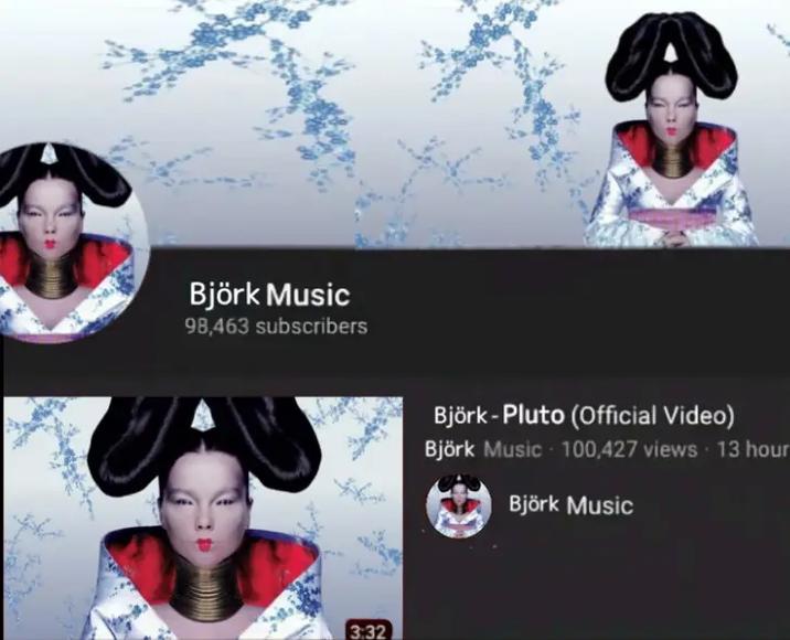 Björk Music 98,463 subscribers 3:32 Björk - Pluto (Official Video) Björk Music 100,427 views 13 hour Björk Music
