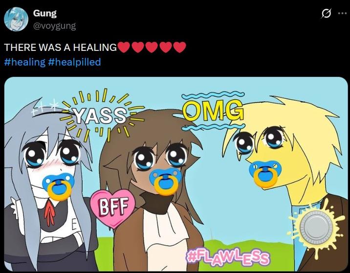 Gung @voygung THERE WAS A HEALING #healing #healpilled YASSE OMG BFF #FLAWLESS ...