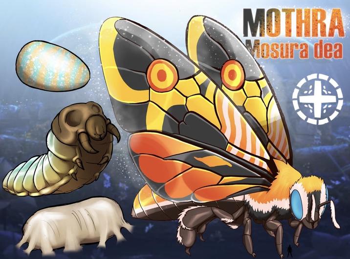 MOTHRA Mosura dea +