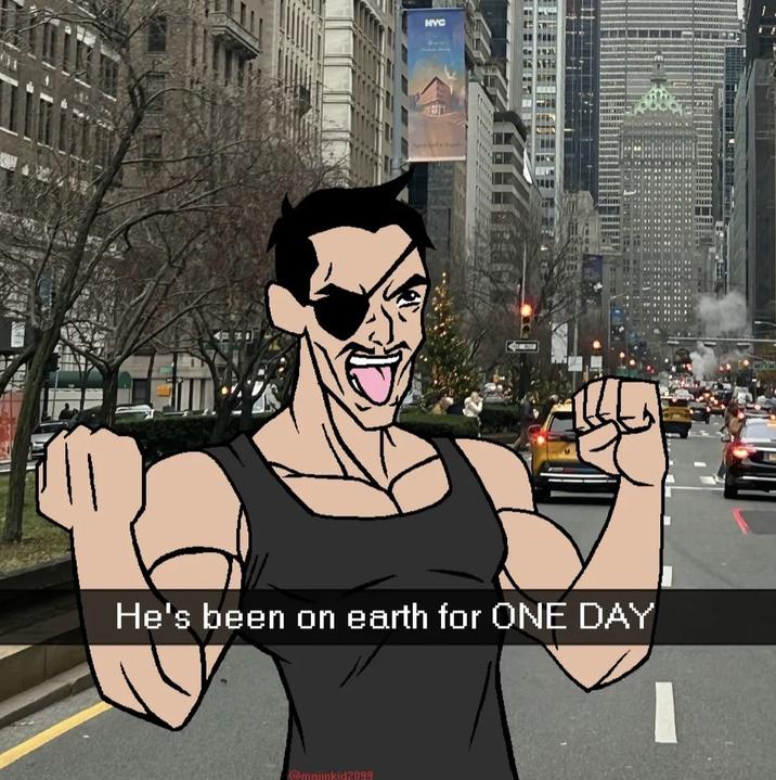 MVC He's been on earth for ONE DAY nkid2099 233