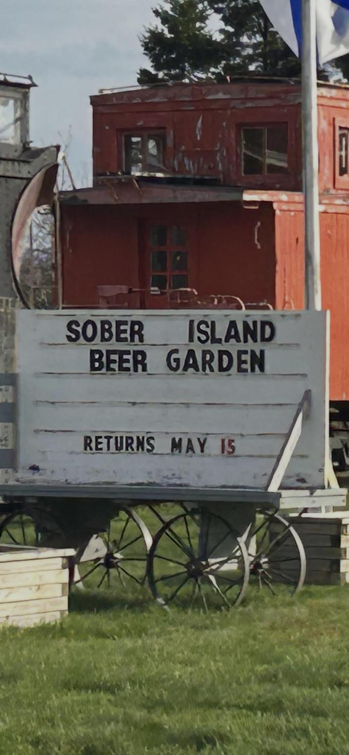SOBER ISLAND BEER GARDEN RETURNS MAY 15