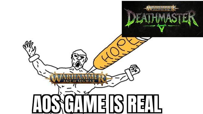 WARHAMME AGE OF SIGMAR AVE SIGMAY DEATHMASTER HOPE AOS GAME IS REAL