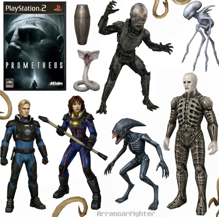 PlayStation 2 & PROMETHEUS AKlaim M&M ArrancarFighter