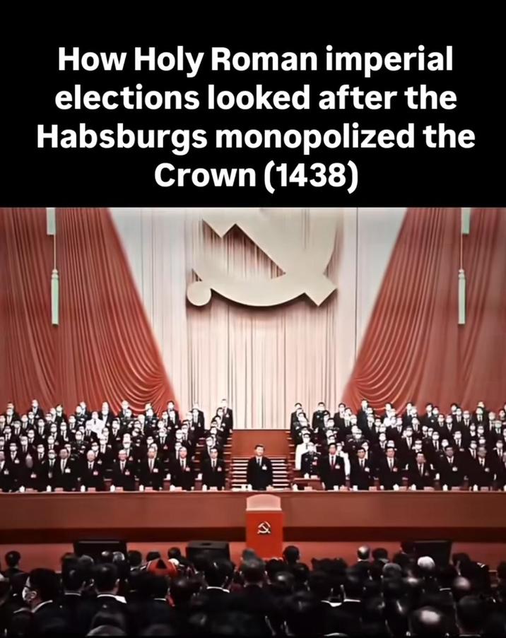 How Holy Roman imperial elections looked after the Habsburgs monopolized the Crown (1438)