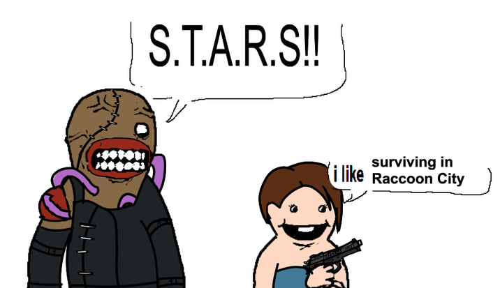 S.T.A.R.S!! surviving in i like Raccoon City