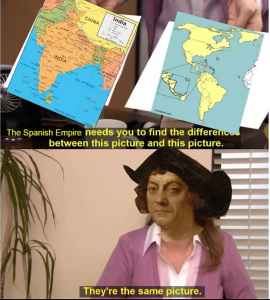 PAKISTAN CHINA India INDIA Bay of Bengal INDIAN OCEAN The Spanish Empire needs you to find the difference between this picture and this picture. They're the same picture.