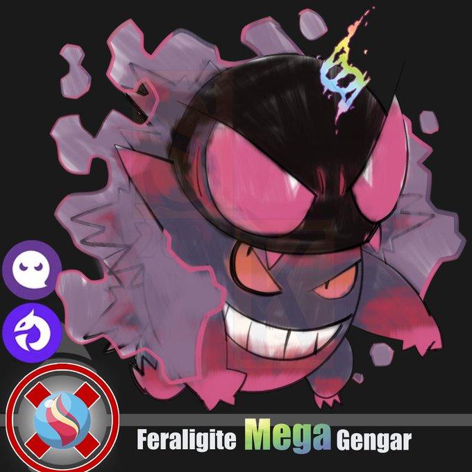 อ Feraligite Mega Gengar