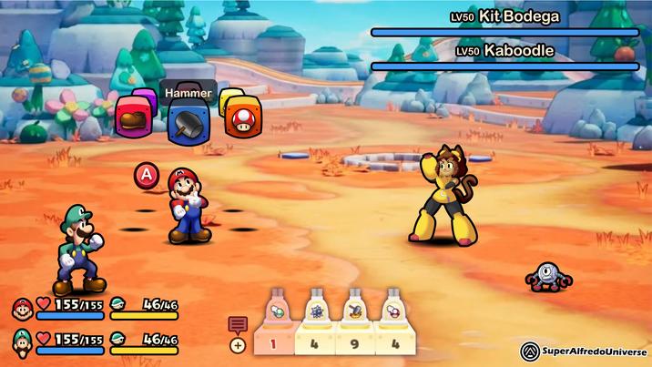 MM A Hammer UUU ს ს ს 155/155 46/46 155/155→ 46/46 + 1 4 9 4 レス LV50 Kit Bodega LV50 Kaboodle S MMMM A SuperAlfredoUniverse
