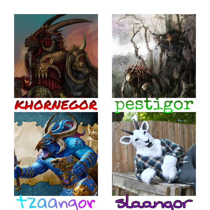 KHORNEGOR pestigor +zaangor slaangor