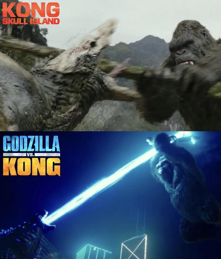 KONG SKULL ISLAND GODZILLA IVS. KONG