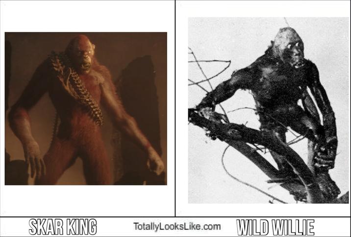 SKAR KING TotallyLooksLike.com WILD WILLIE