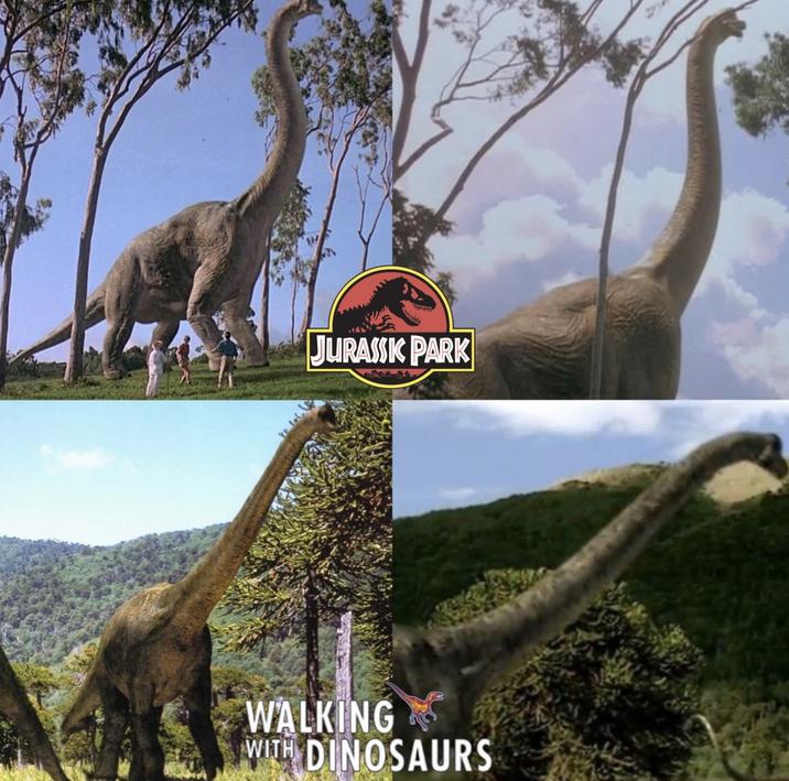 JURASSIC PARK WALKING WITH DINOSAURS