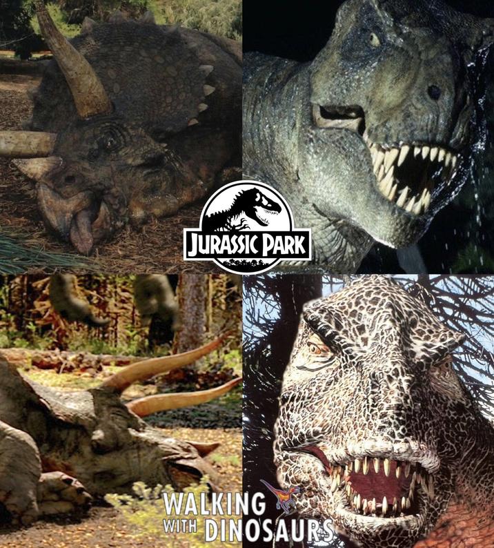 JURASSIC PARK WALKING WITH DINOSAURS