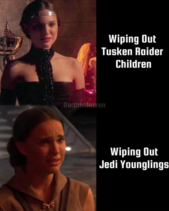 Wiping Out Tusken Raider Children Darthholocron Wiping Out Jedi Younglings