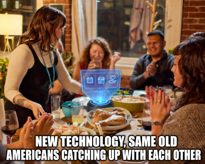 B au ☐ во NEW TECHNOLOGY,SAME OLD AMERICANS CATCHING UP WITH EACH OTHER