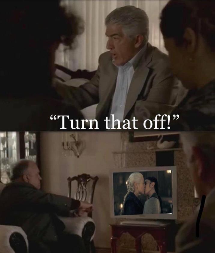 "Turn that off!"