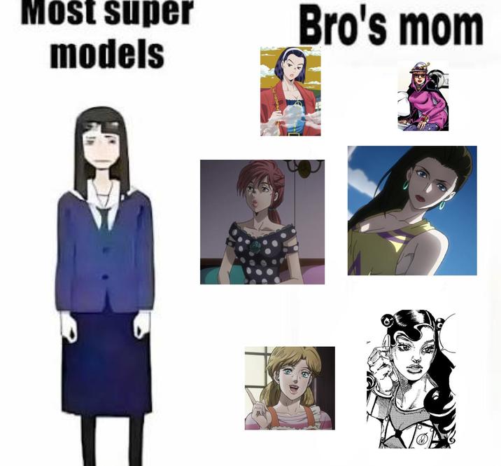 Most super models Bro's mom