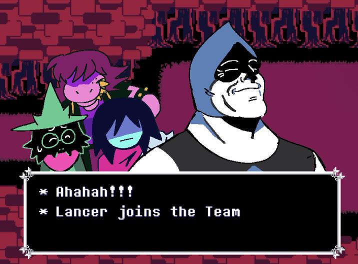 7.* * Ahahah!!! * Lancer joins the Team