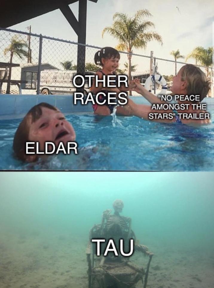 ELDAR OTHER RACES "NO PEACE AMONGST THE STARS" TRAILER TAU