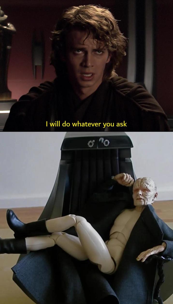 I will do whatever you ask