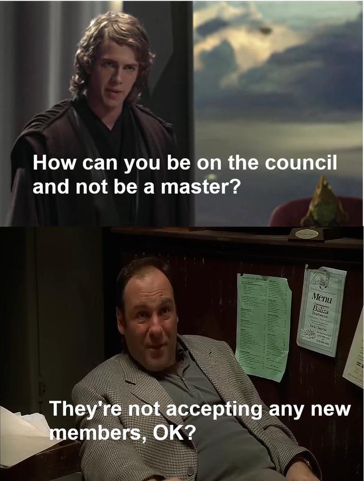 How can you be on the council and not be a master? Menu Churrasqueira Ba Eat It - Take Out Etries They're not accepting any new members, OK?