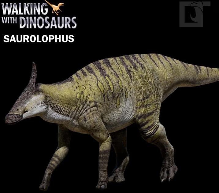WALKING WITH DINOSAURS SAUROLOPHUS