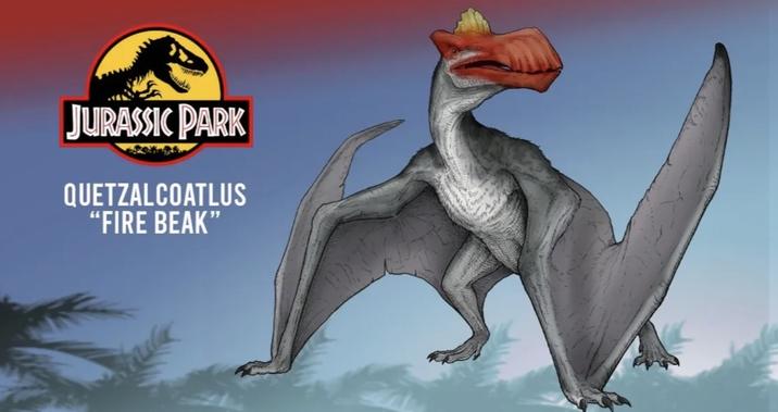 JURASSIC PARK QUETZALCOATLUS "FIRE BEAK"