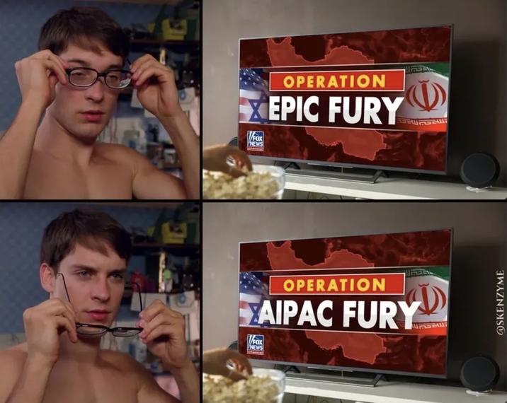 NEWS OPERATION EPIC FURY OPERATION AIPAC FURY FOX NEWS @SKENZYME