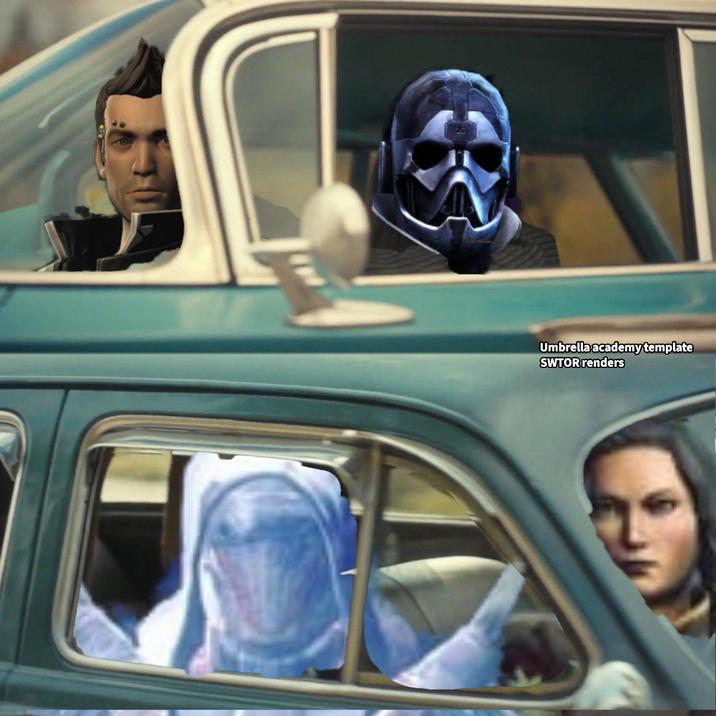 Umbrella academy template SWTOR renders