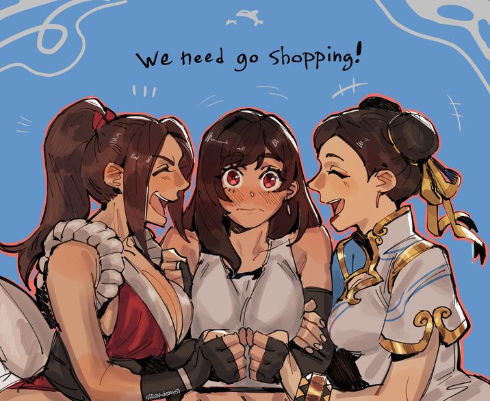 ||| straw demo We need go shopping! 111 н الله ни Ш =