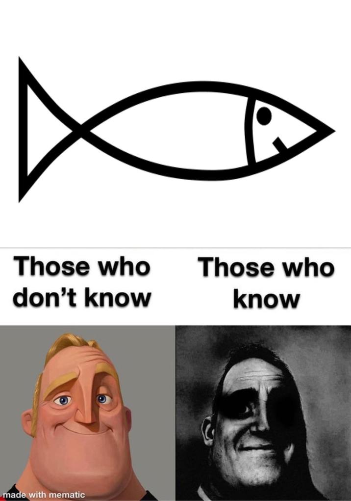 Those who don't know Those who know made with mematic