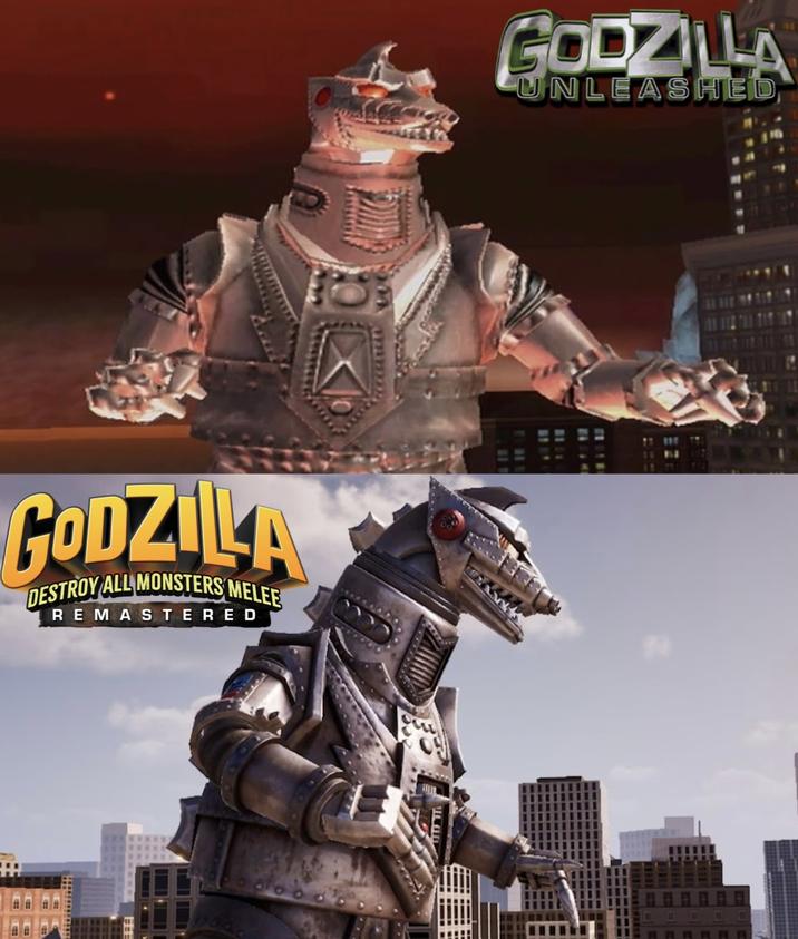 GODZILA DESTROY ALL MONSTERS MELEE REMASTERED GODZILLA UNLEASHED