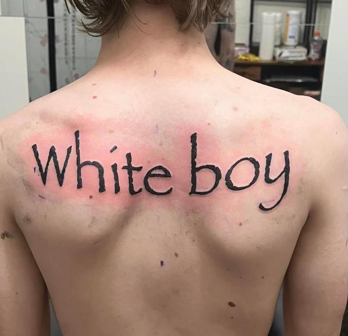 White boy