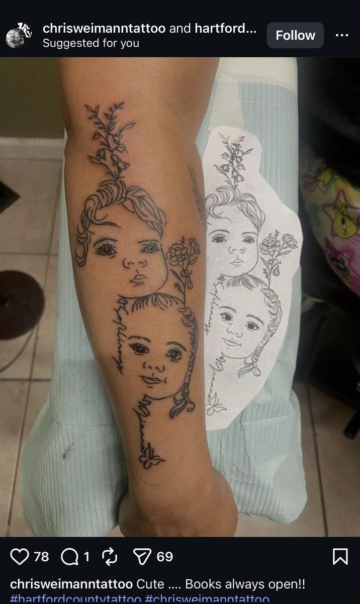 chrisweimanntattoo and hartford... Suggested for you Follow ofilinays 78 Q1 69 chrisweimanntattoo Cute .... Books always open!! #hartfordcountytattoo #chrisweimanntattoo Σ