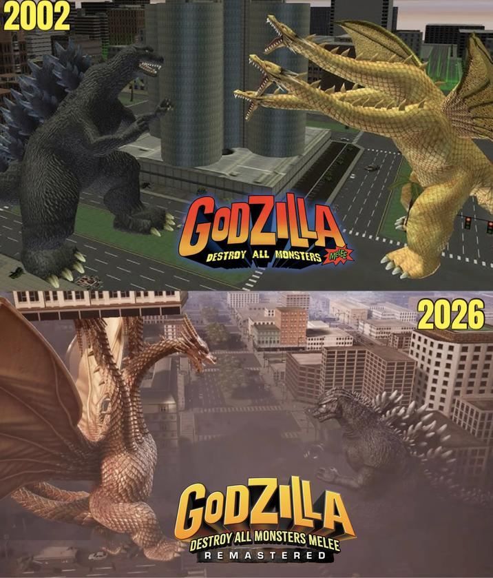 2002 GODZILA DESTROY ALL MONSTERS MEE GODZILA DESTROY ALL MONSTERS MELEE REMASTERED 2026