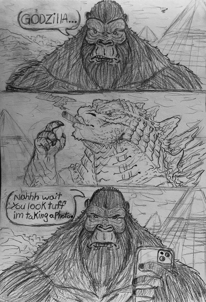 (GODZILA... าว Nahhh wait You look tuff im taking aPhoto