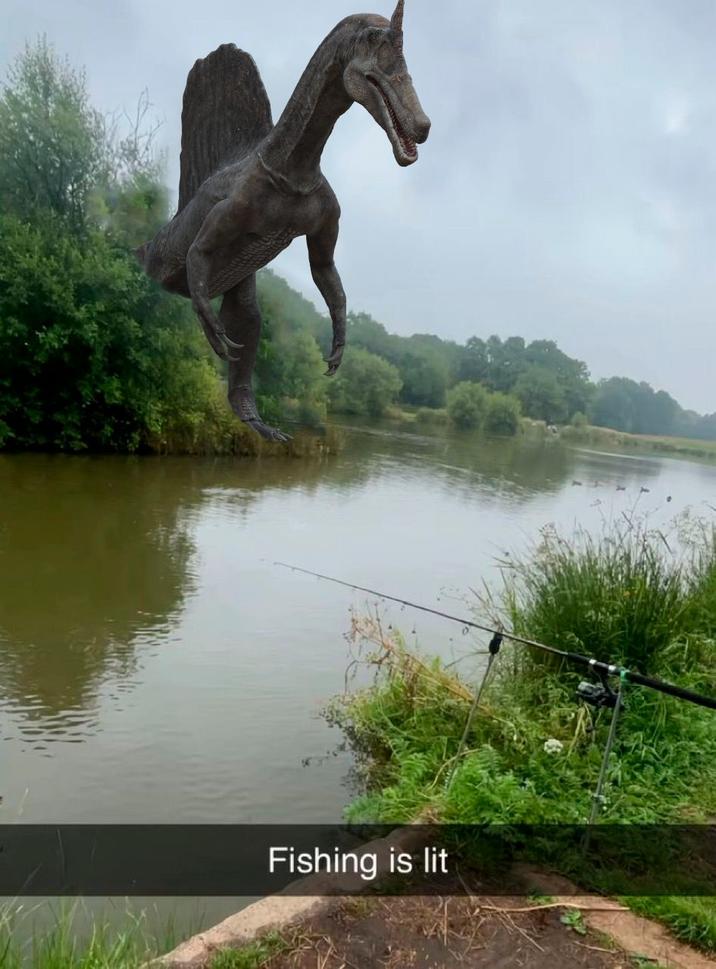 Fishing is lit