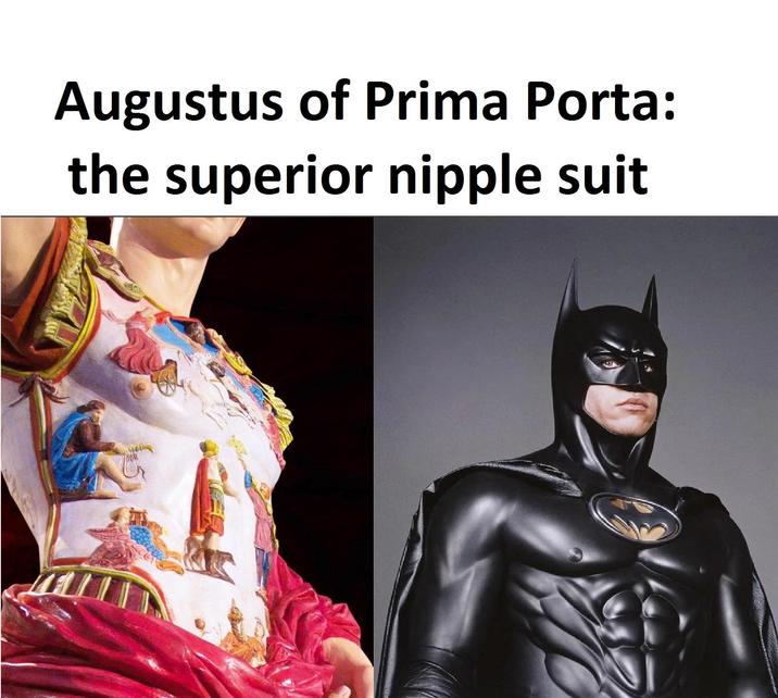 Augustus of Prima Porta: the superior nipple suit