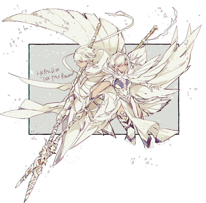 3 HERALD OF THE PALE RAVEN 8 Camint 10 0 00