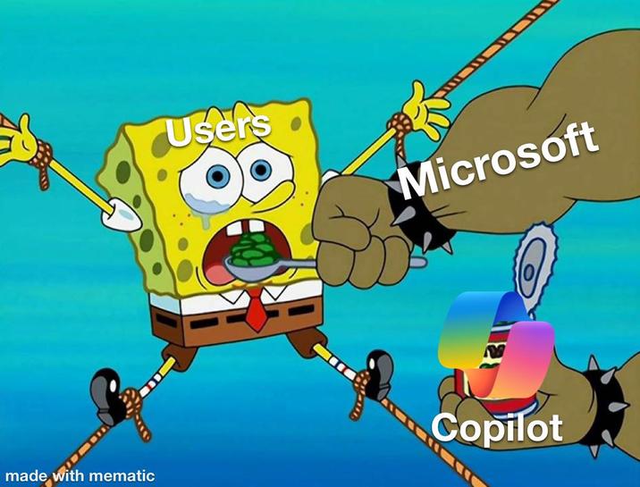 Users Microsoft made with mematic Copilot