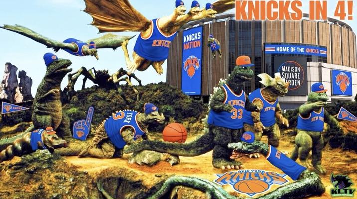 KNICZ KNICKS NATION KNICKS-IN 4! 33 CLEAN GRAD HOME OF THE KNICKS: MADISON SQUARE RDEN KLTV